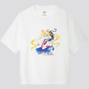 Sailor Moon x Uniqlo White Medium T-Shirt